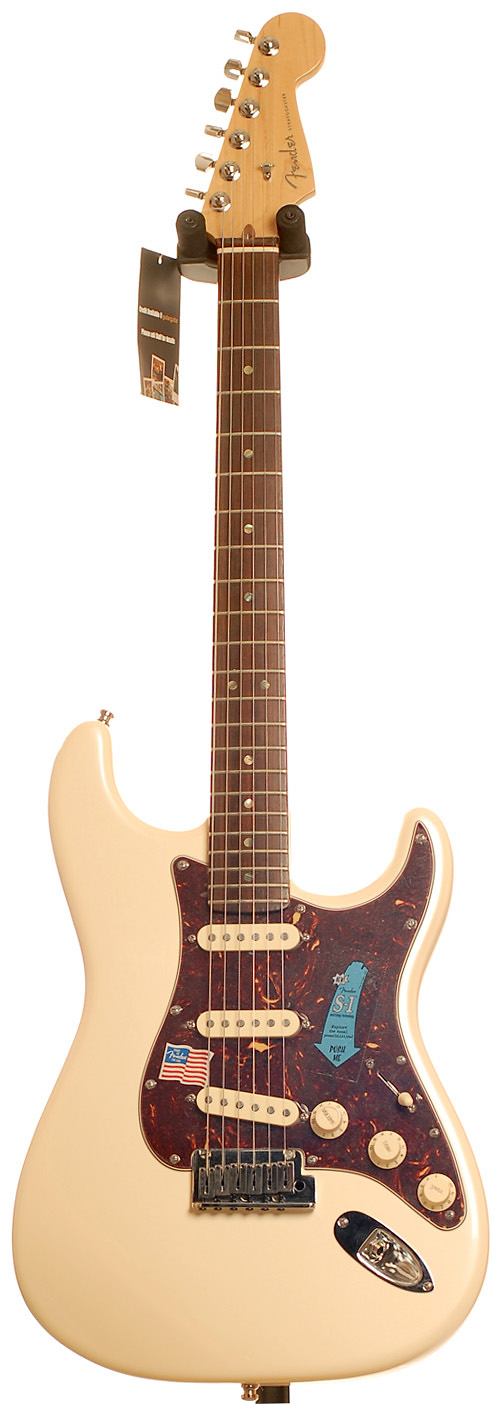 Fender American Deluxe Strat RN Olympic Pearl