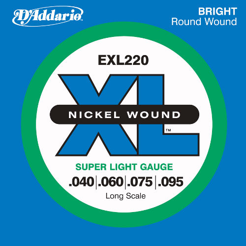 D'Addario EXL220 XL Bass 040-095