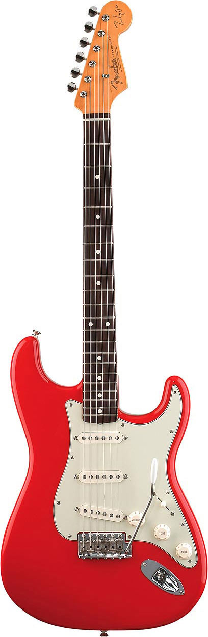 Fender Mark Knopfler Strat RN Hot Rod Red (Discontinued)