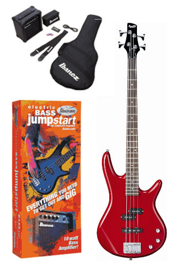 Ibanez GSR190TR Bass Pack - Trans Red
