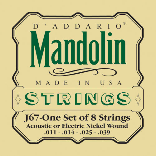 D'Addario J67 Nickel Wound Mandolin Strings