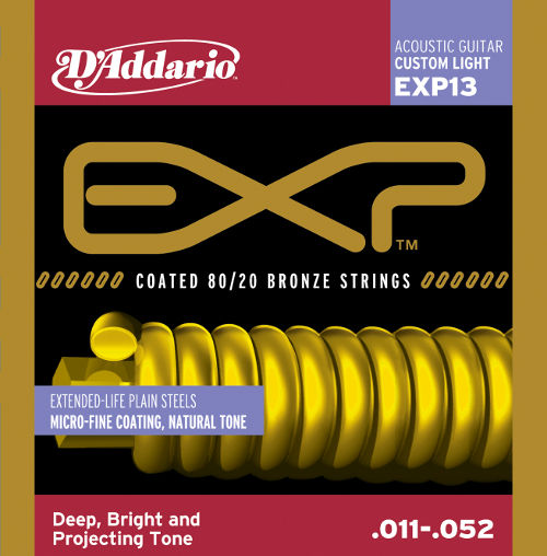 D'Addario EXP13  Acoustic Strings - 11-52
