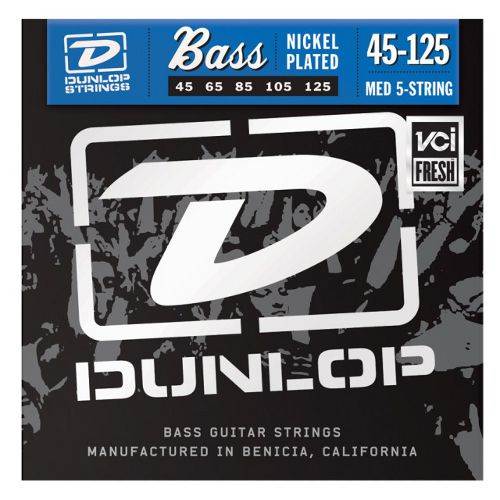 Dunlop DBN2015 45-125 Nickel Bass 5 Strings