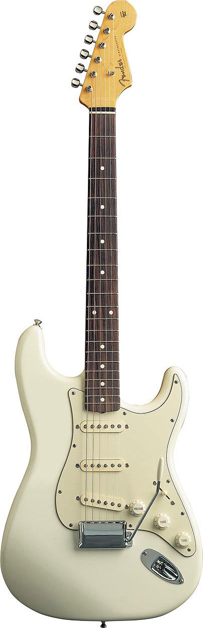 Fender American Vintage 62 Strat Olympic White END OF LINE