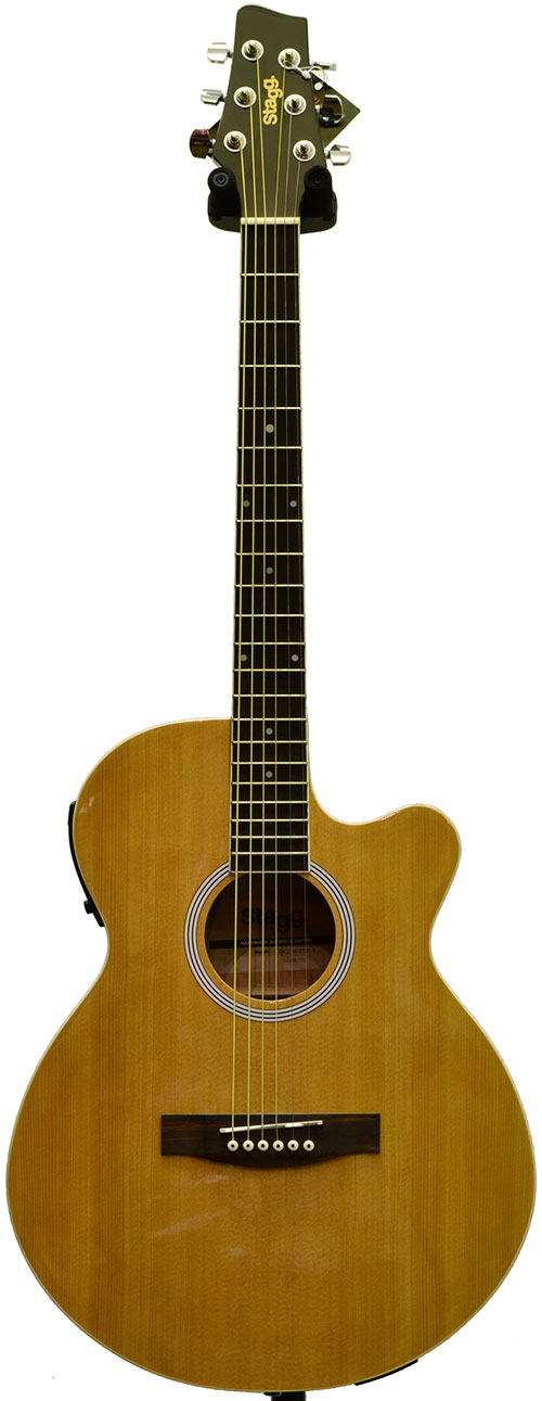 Stagg SW206CETU Natural with Tuner