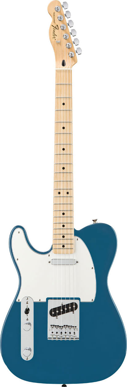 Fender Standard Tele LH MN Lake Placid Blue Tint