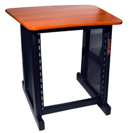 Quiklok 12u Rack Stand Cherry Top