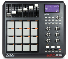 Akai MPD26 USB MIDI Pad Controller