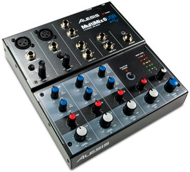 Alesis MultiMix 6 USB Six-Channel USB Mixer