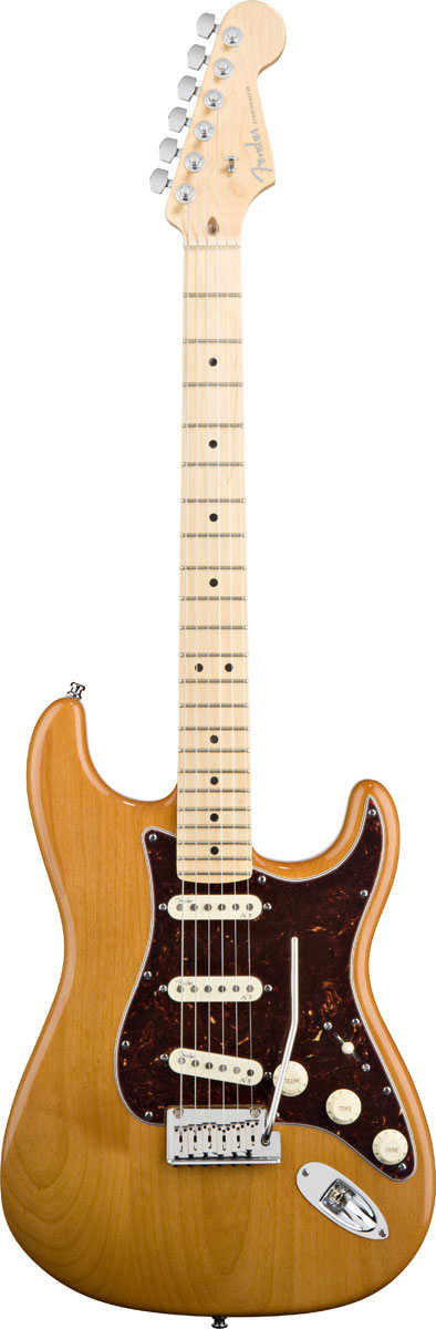 Fender American Deluxe Strat MN Amber (Discontinued Model)