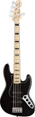 Fender American Deluxe Jazz Bass V MN Black