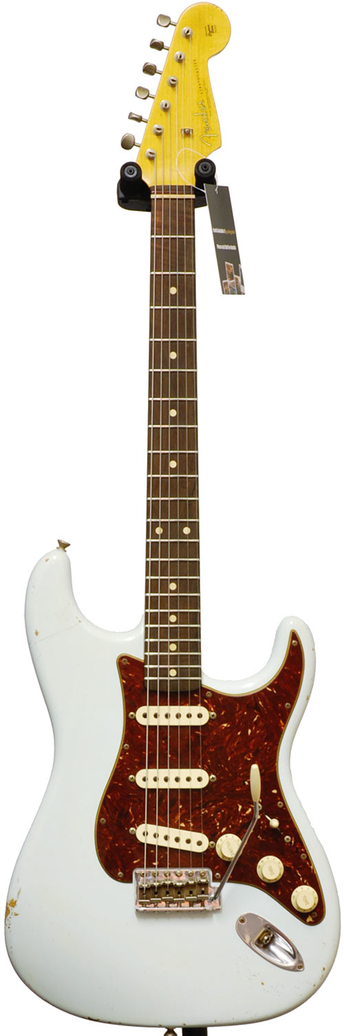 Fender Custom Shop Limited Edition 62 Strat Relic Brazilian RW Pale Sonic Blue