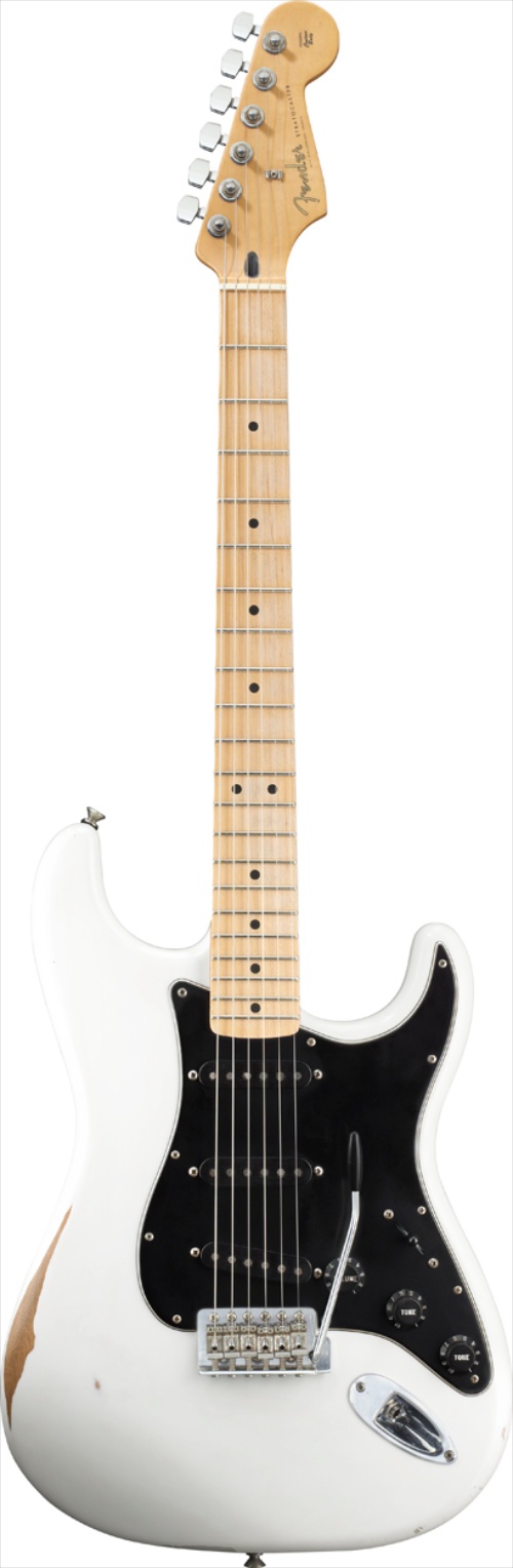 Fender Road Worn Player Strat MN Olympic White