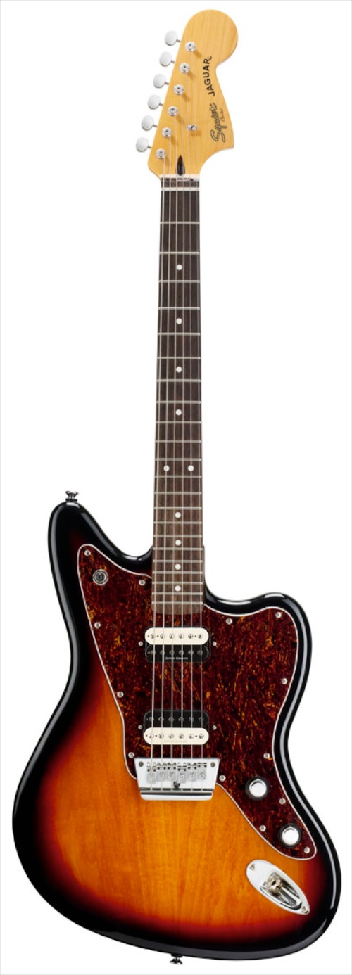 Squier Vintage Modified Jaguar HH 3 Tone Sunburst
