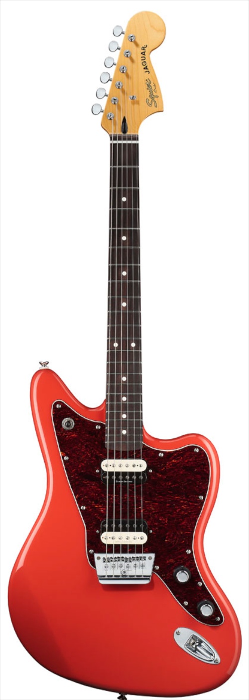 Squier Vintage Modified Jaguar HH Fiesta Red
