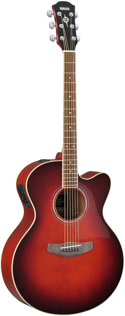 Yamaha CPX500II Dark Red Burst