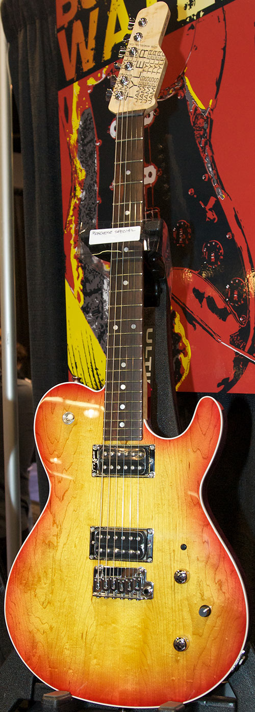 Tyler Namm Mongoose Special Faded Cherry Sunburst Mahogany Body Birdseye Maple Fingerboard Madagascan RW
