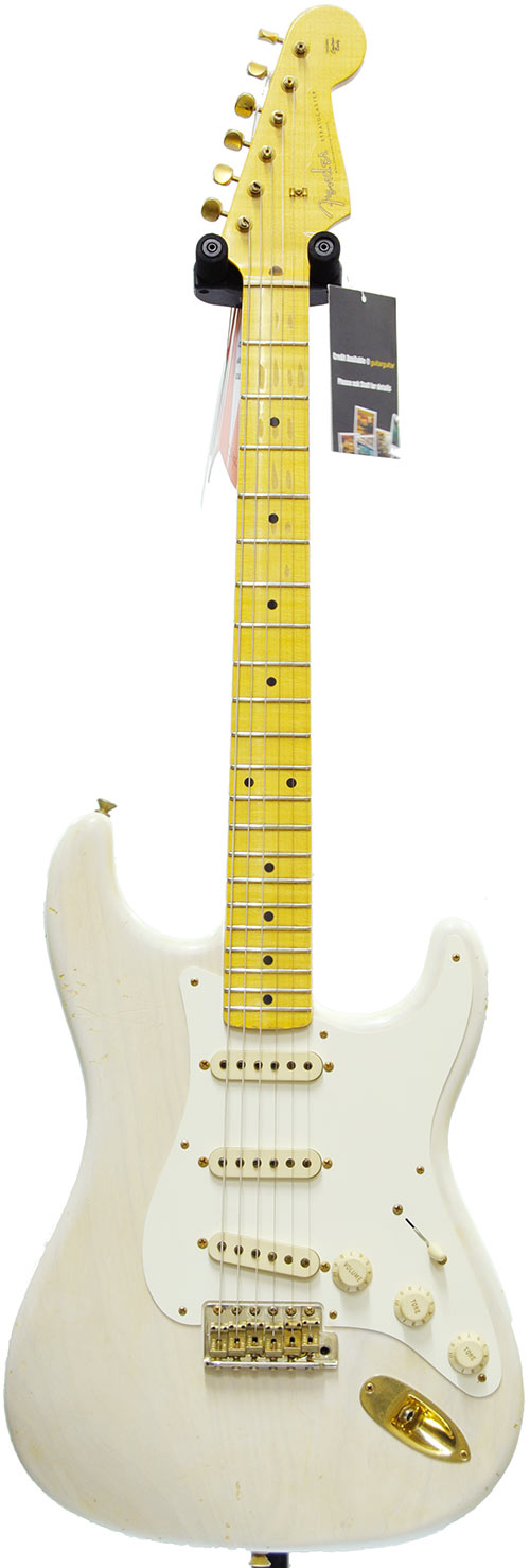 Fender Custom Shop Limited 1956 Relic Stratocaster White Blonde Flame Maple Fretboard