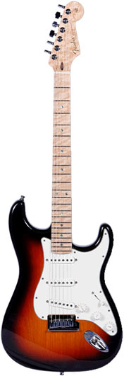 Fender Custom Shop 2011 Custom Deluxe Stratocaster Faded 3-Color Sunburst MN