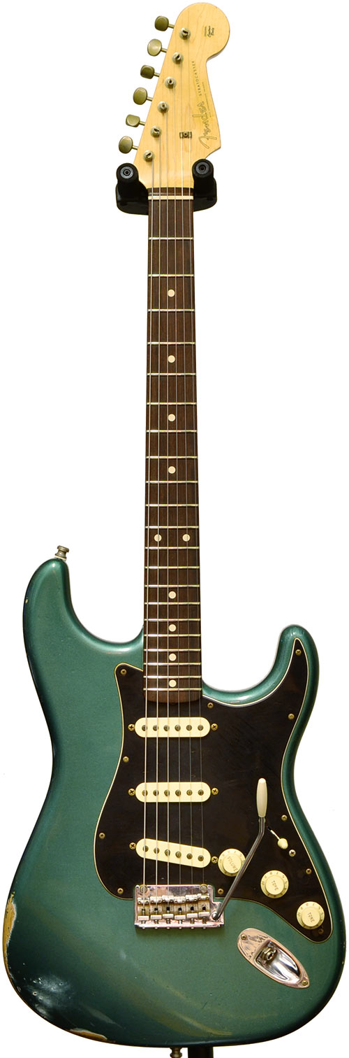 Fender Custom Shop Relic 60s Midboost Strat Sherwood Green