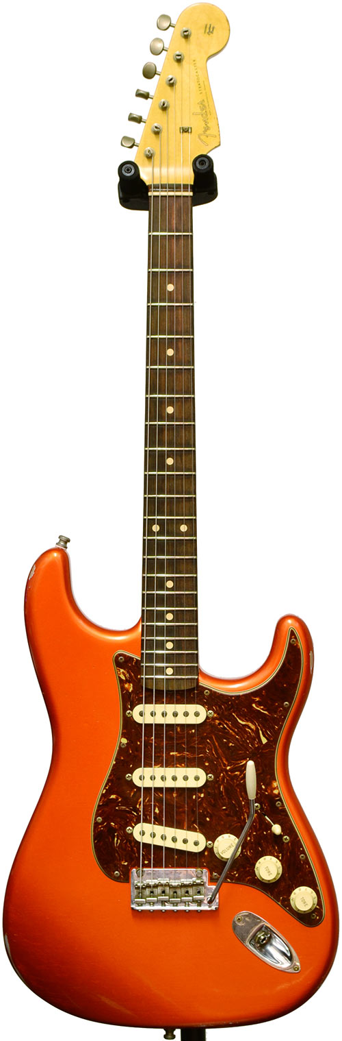 Fender Custom Shop Relic 60s Midboost Strat Candy Tangerine