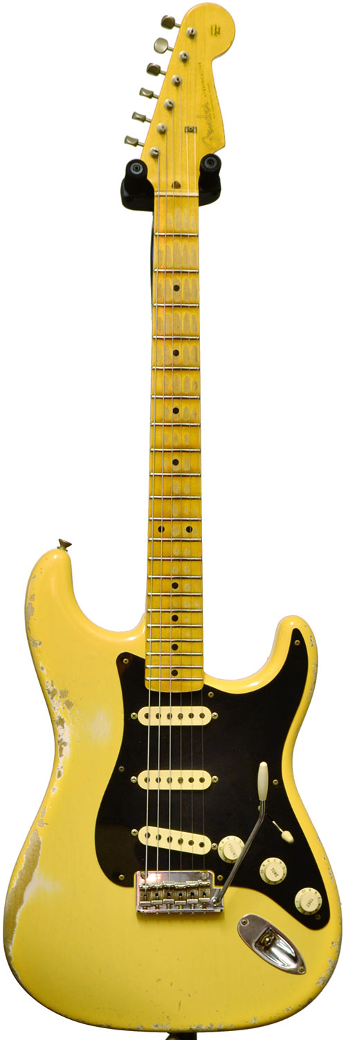 Fender Custom Shop Relic 56 Midboost Strat Nocaster Blonde