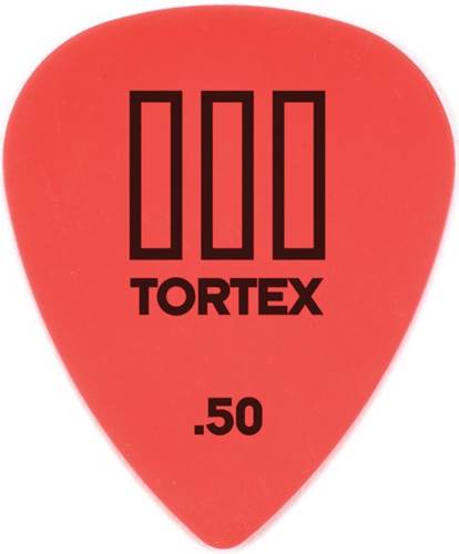 Dunlop 462P.50 Tortex III 12/Play Pack Picks