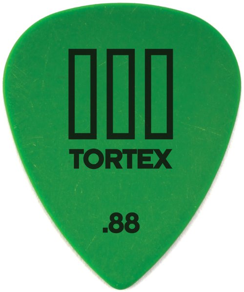 Dunlop 462P.88 Tortex III 12/Play Pack Picks
