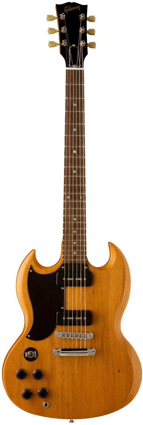 Gibson SG Special 60s Tribute Worn Natural LH