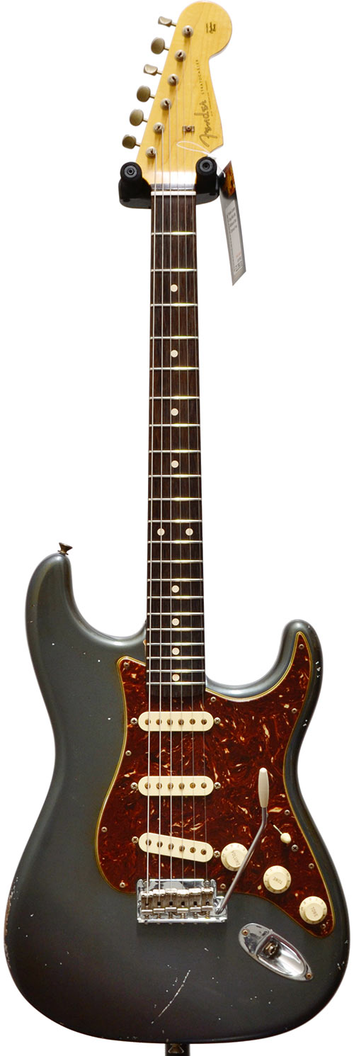 Fender Custom Shop Relic 60s Midboost Strat Charcoal Frost