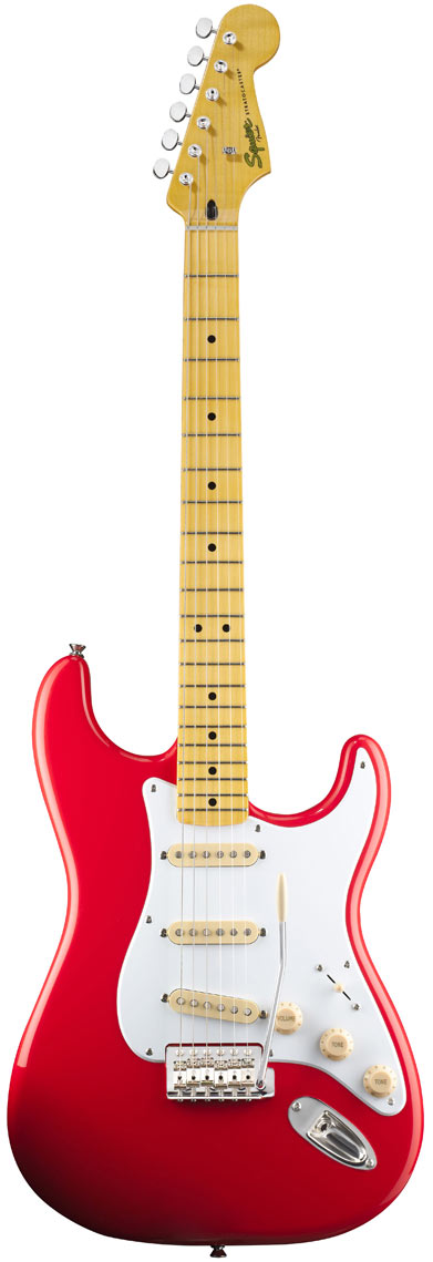 Squier Classic Vibe 50's Strat  Fiesta Red