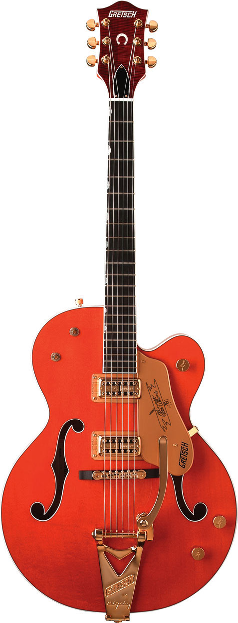 Gretsch G6120 Chet Atkins Hollow Body Orange Filtertrons