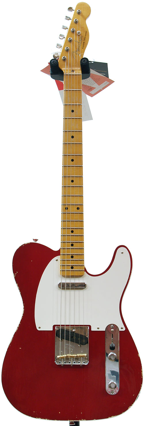 Fender Custom Shop 50's Tele Custom Relic Candy Apple Red MN