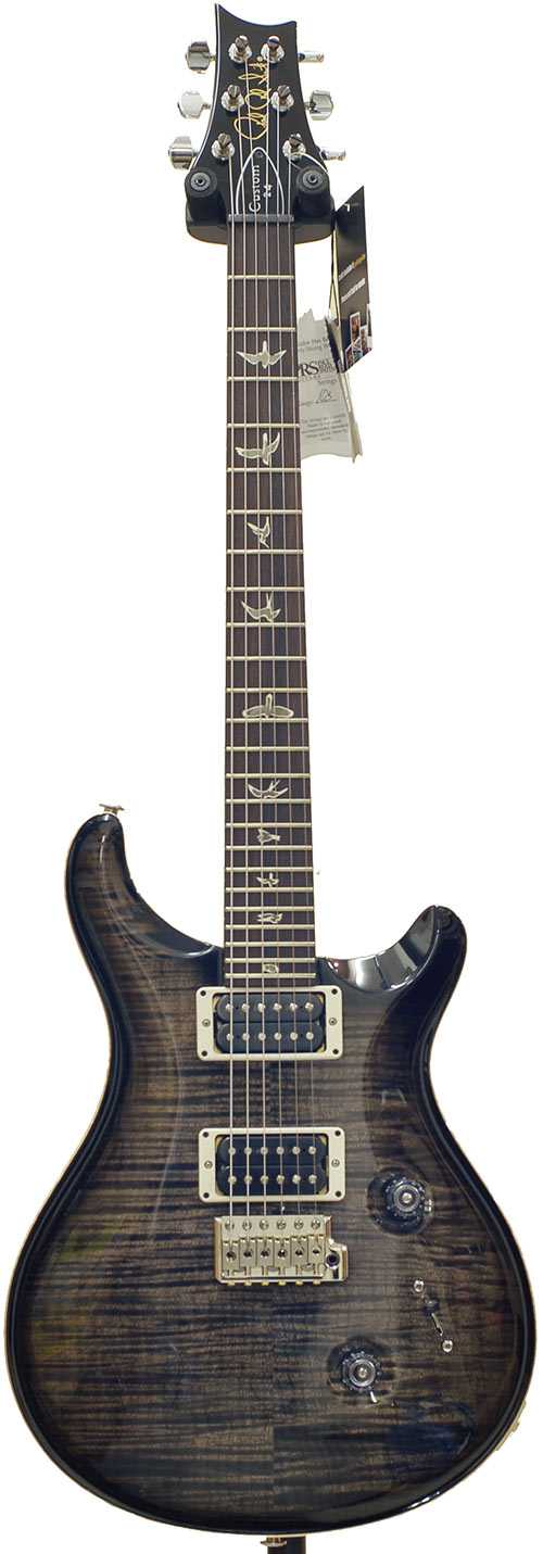 PRS 2011 Custom 24 10 Top Charcoal Burst V12 Finish Pattern Neck Standard #172312
