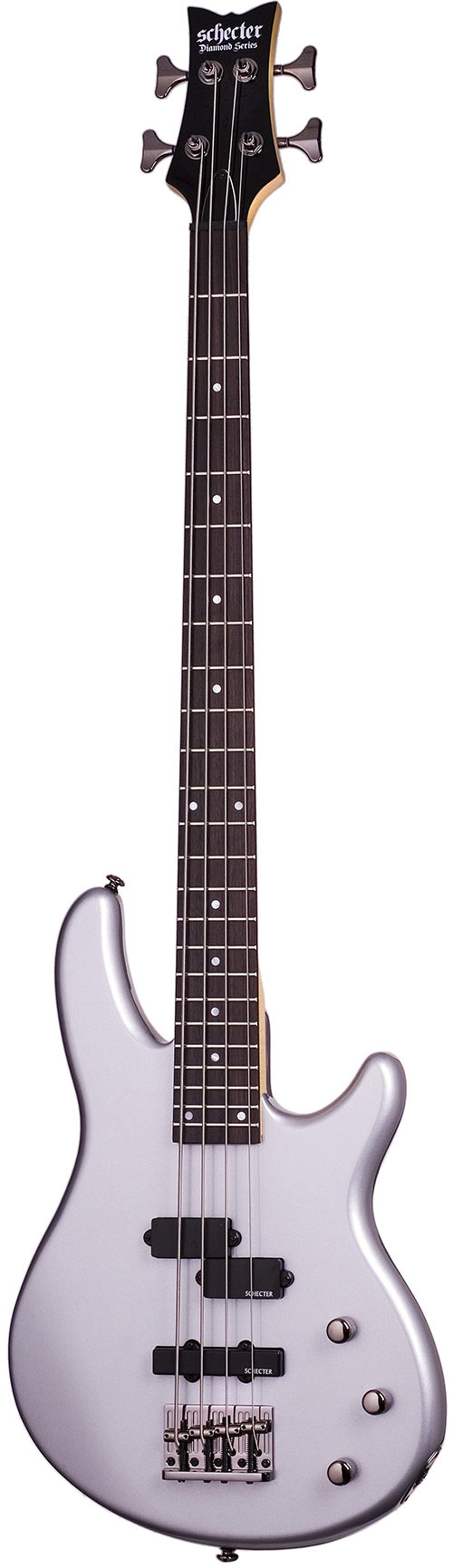 Schecter Raiden Deluxe 4 Metallic Silver