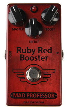 Mad Professor Ruby Red Booster PCB