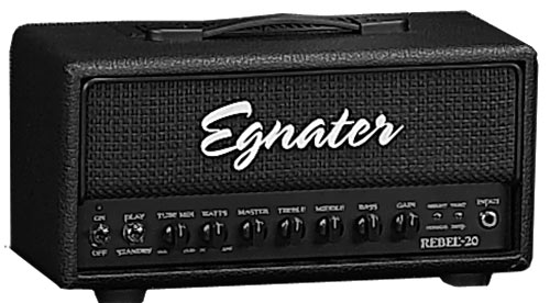 Egnater Rebel 20 Black All Tube Head (Ex Display)