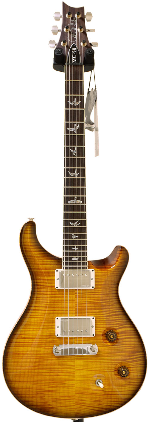 PRS McCarty 58 Amber Black V12 Pattern #172224