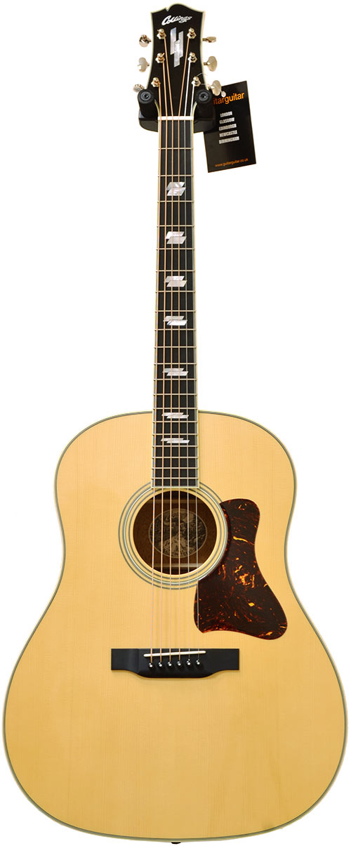 Collings CJ Adirondack Spruce/Mahogany Ivoroid Binding, Parallelogram and Peghead Inlays