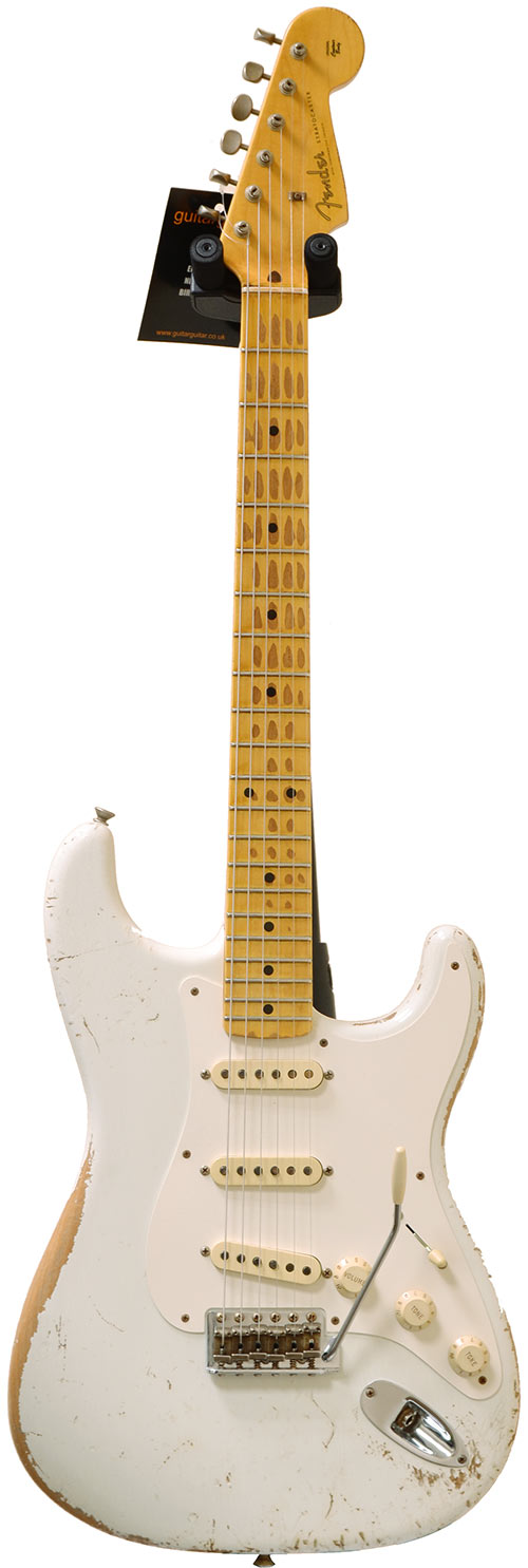 Fender Custom Shop 1957 Heavy Relic Strat Olympic White #R56487