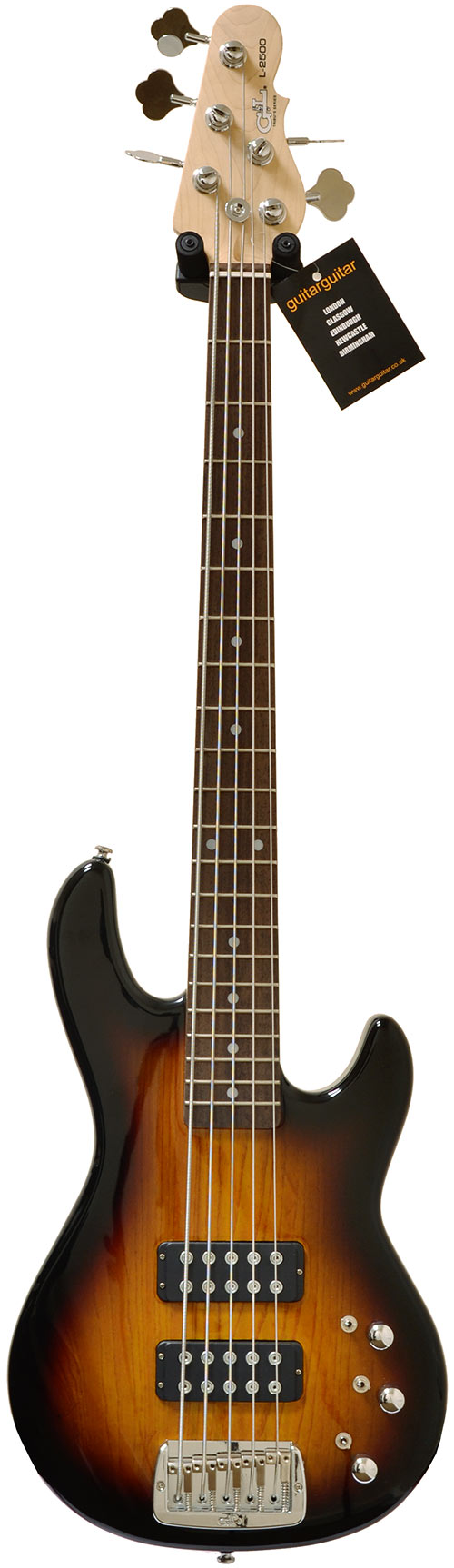 G&L L2500 3 Tone Sunburst RN