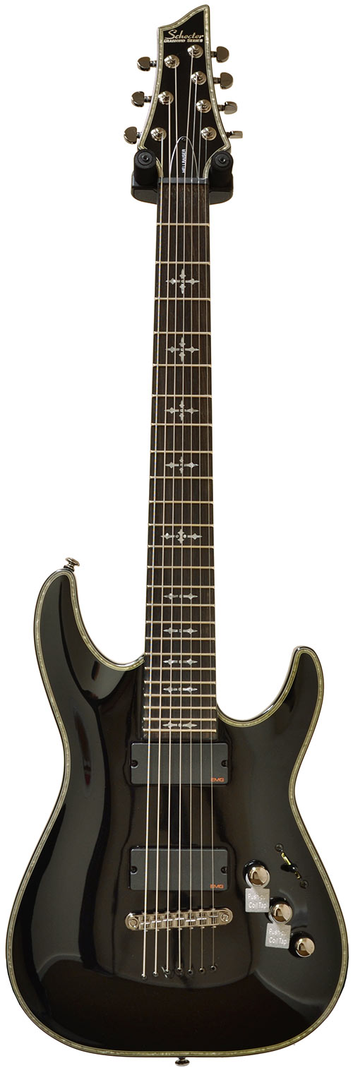 Schecter Hellraiser C-7 Gloss Black