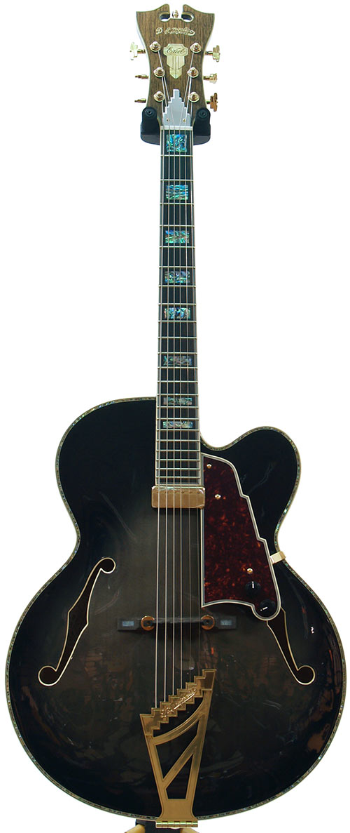 D'Angelico EXL-1DP Trans Black