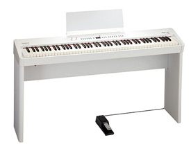 Roland FP-4F-WH+P Digital Piano White with Stand
