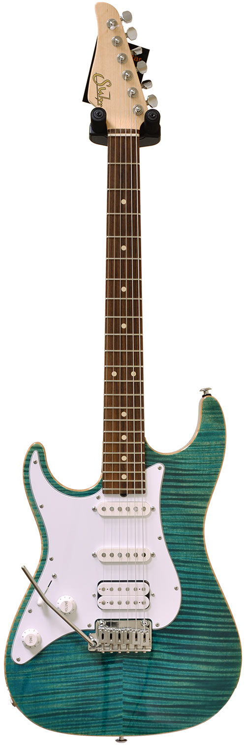 Suhr Pro Series S3 Trans Teal LH (Ex Demo) #P1751
