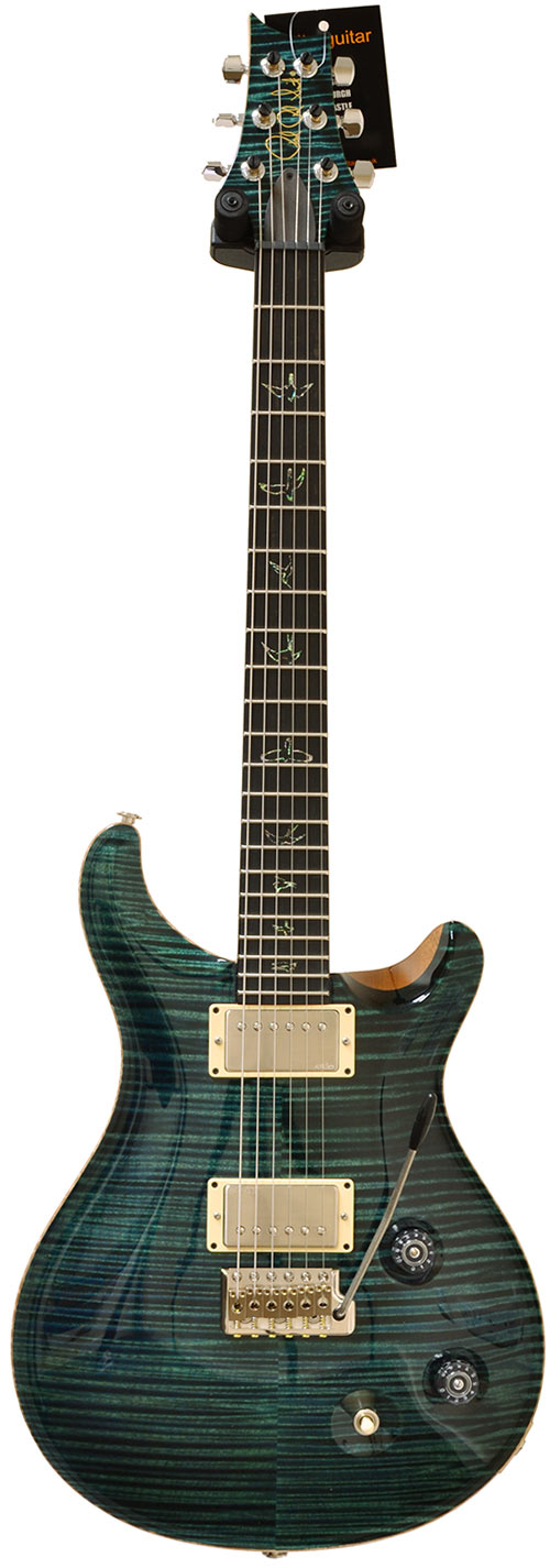 PRS Wood Library 'Dirty Dozen' Custom 22 Blue Green Wide Thin Neck #1 of 12