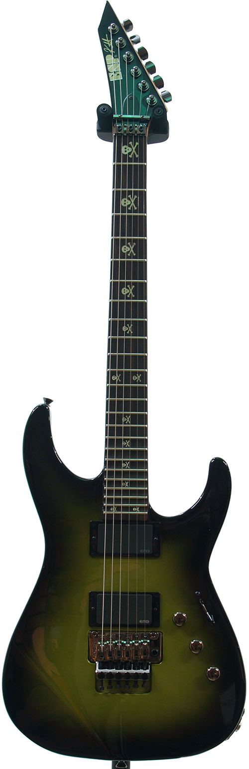 ESP KH-2 SE Kirk Hammett Signature Ltd Ed Greenburst