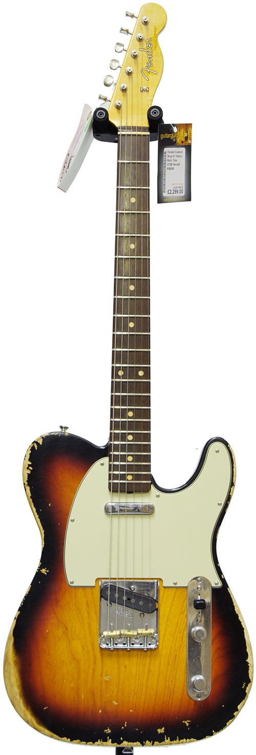 Fender Custom Shop 61 Heavy Relic Tele 3TSB # R56050