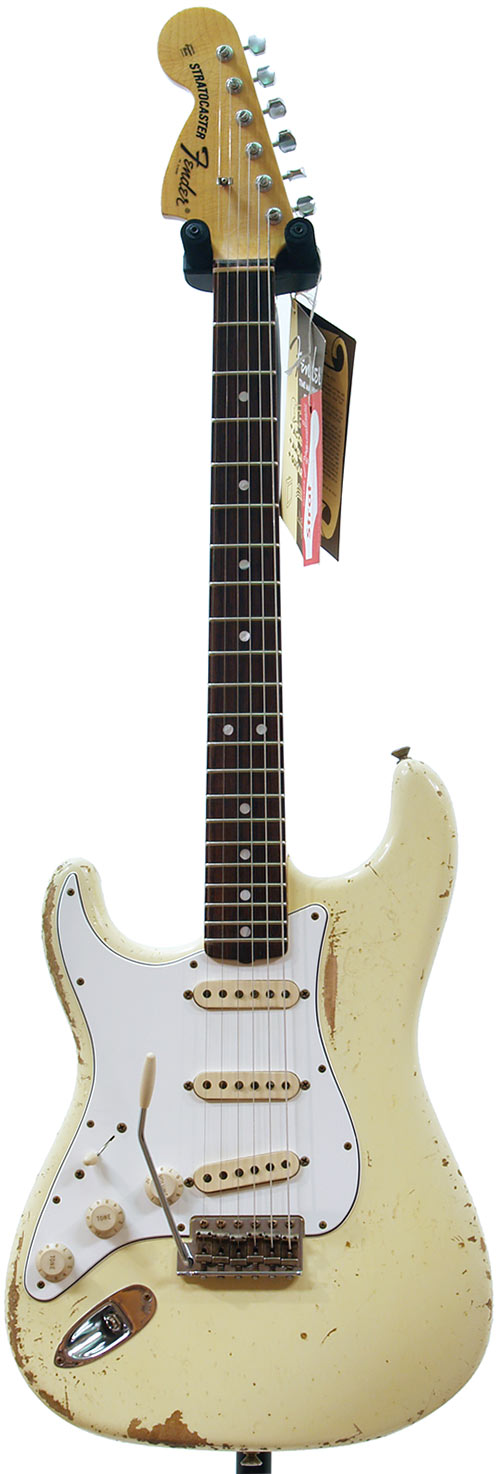 Fender Custom Shop Heavy Relic Stratocaster Vintage White RW LH