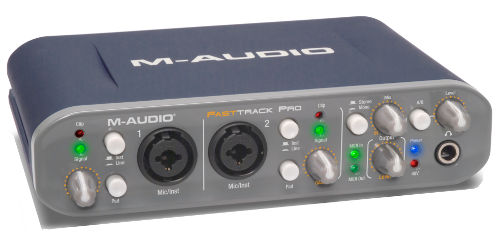 M-Audio Fast Track Pro With Pro Tools M Powered 9